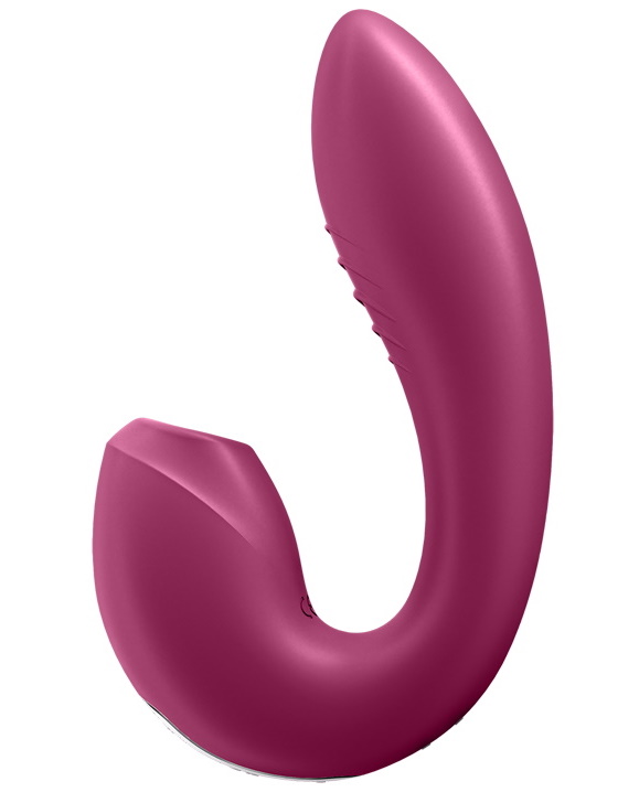 Изображение Satisfyer, Германия Смарт-вибратор с вакуумно-волновым стимулятором клитора Satisfyer Sunray бордовый