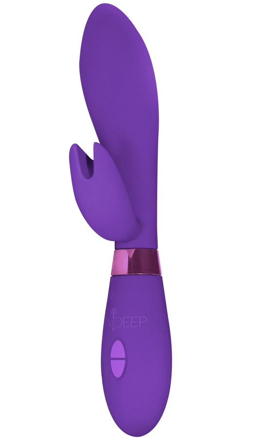 Изображение Lola Toys, Россия Вибратор с клиторальным стимулятором Indeep Leyla Purple