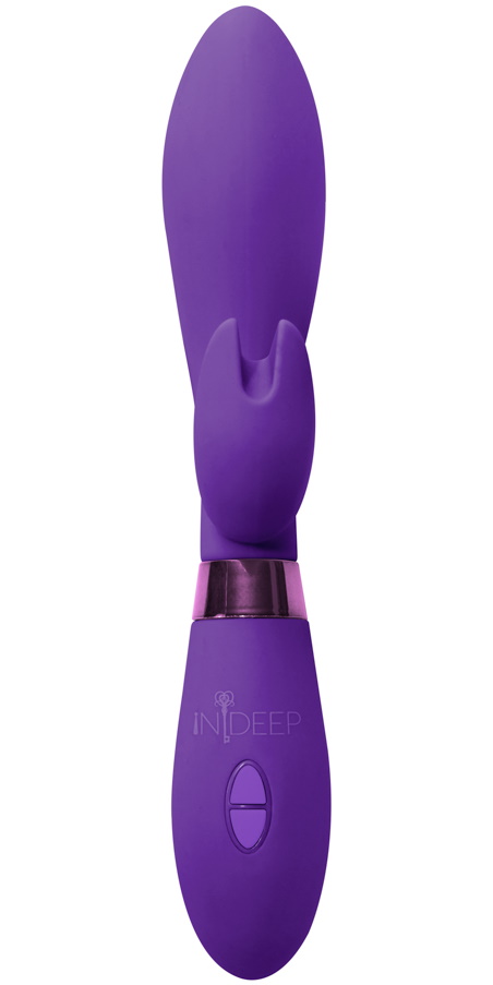 Изображение Lola Toys, Россия Вибратор с клиторальным стимулятором Indeep Leyla Purple