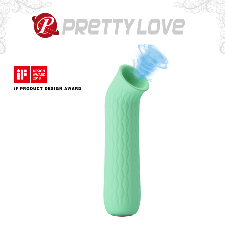 Изображение Pretty Love, Китай Универсальный вакуумный стимулятор Pretty Love Ford светло-салатовый