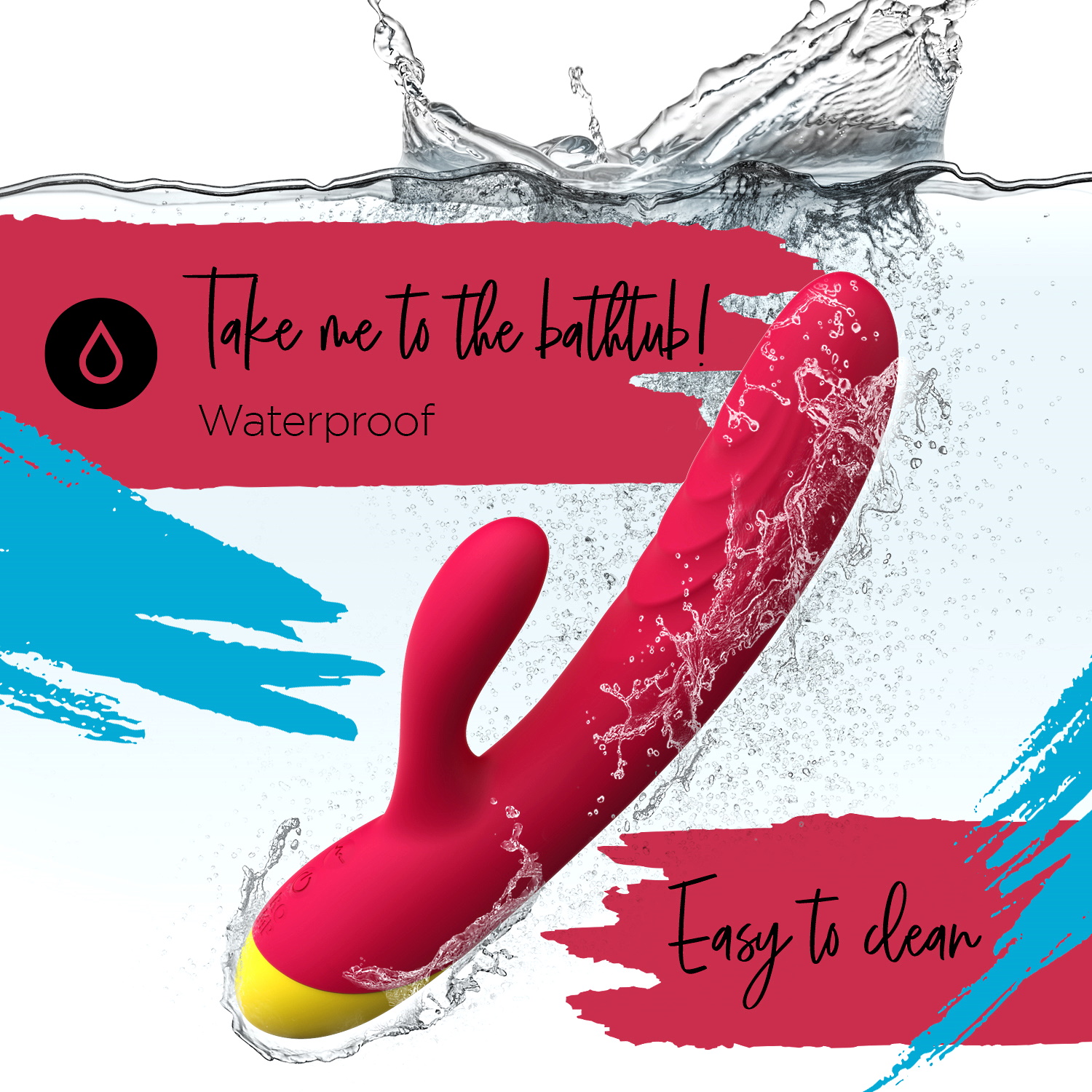 Изображение ROMP, Германия Вибратор с клиторальным стимулятором Romp Jazz Rabbit Vibrator