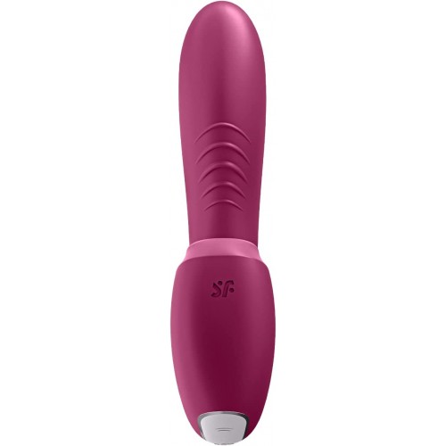 Изображение Satisfyer, Германия Смарт-вибратор с вакуумно-волновым стимулятором клитора Satisfyer Sunray бордовый