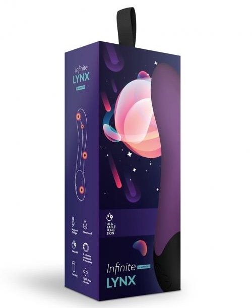 Фото LE FRIVOLE Вибратор Lynx для стимуляции точки G и подогревом сливового цвета