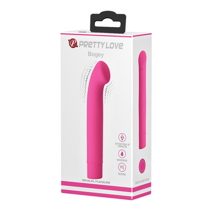 Фото Pretty Love, Китай Вибростимулятор для точки G Pretty Love Bogey розовый