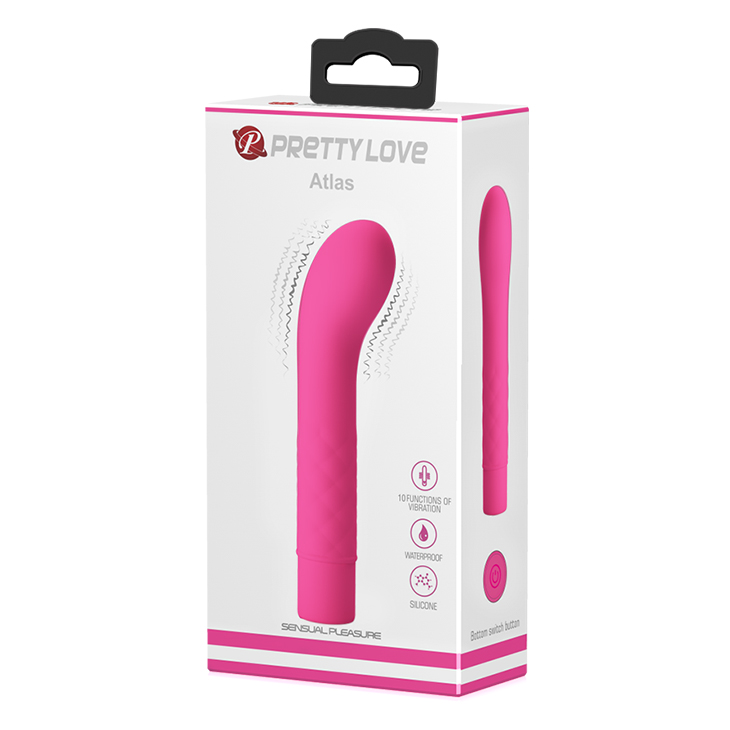 Фото Pretty Love, Китай Вибростимулятор для точки G Pretty Love Atlas розовый