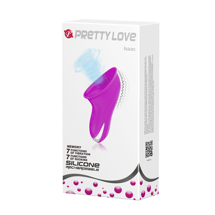 Фото Pretty Love, Китай Вакуумный вибромассажер Pretty Love Isaac пурпурный