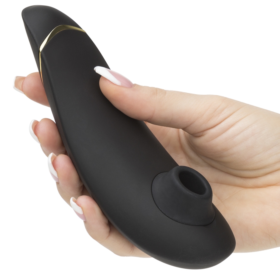 Фото Womanizer, Германия Бесконтактный вакуумно-волновой стимулятор клитора Womanizer Premium черный