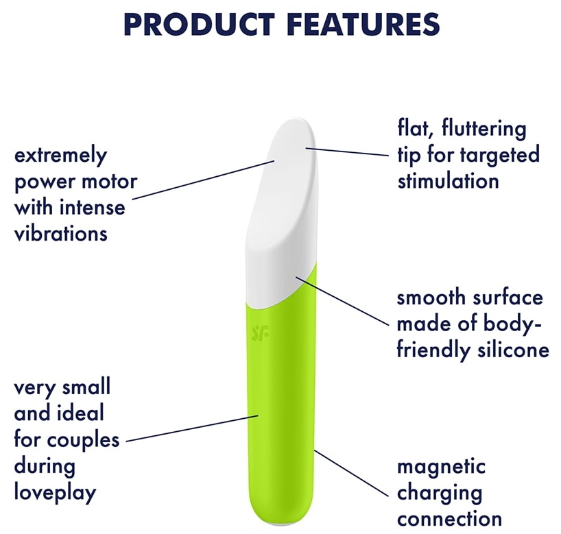 Изображение Satisfyer, Германия Мини вибратор Satisfyer Ultra Power Bullet 7 зеленый