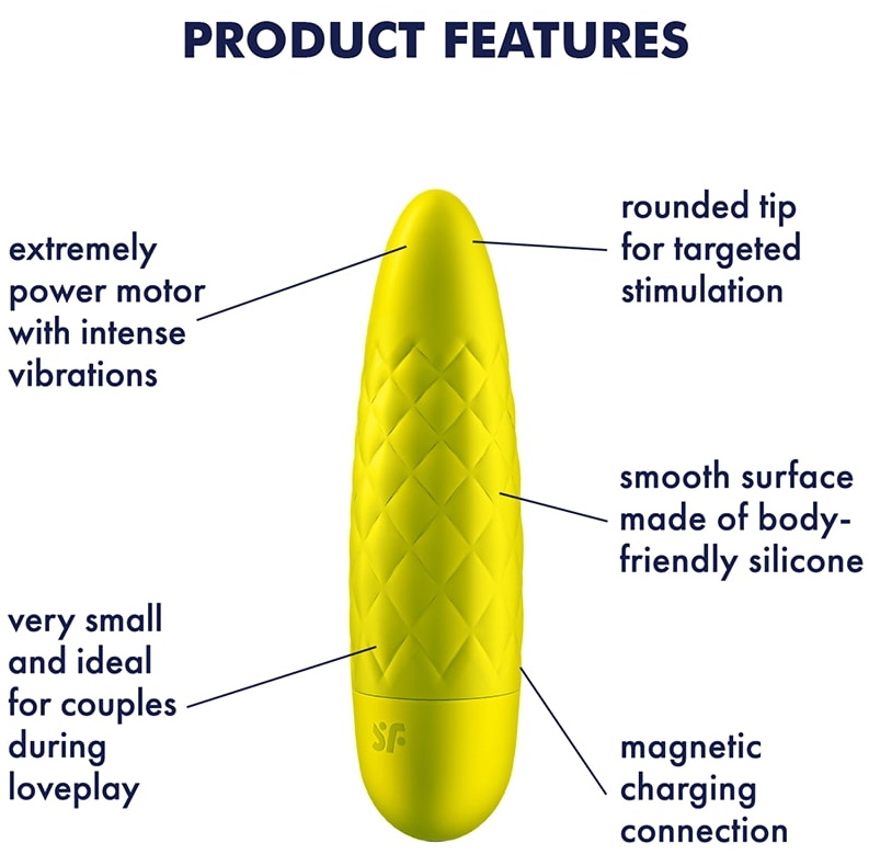 Изображение Satisfyer, Германия Мини вибратор Satisfyer Ultra Power Bullet 5 желтый