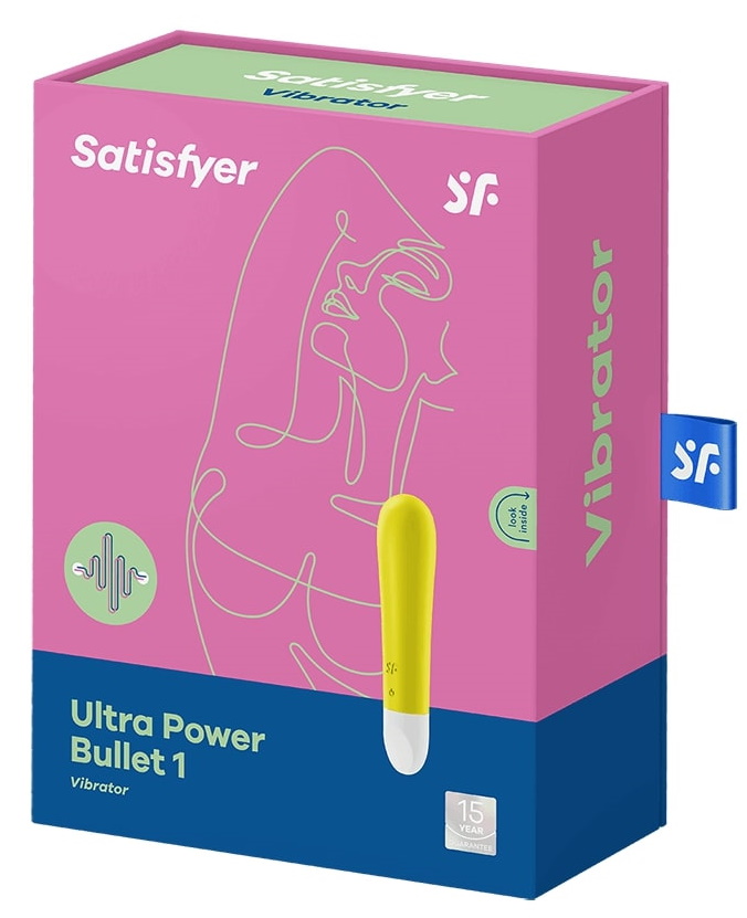 Фото Satisfyer, Германия Мини вибратор Satisfyer Ultra Power Bullet 1 желтый