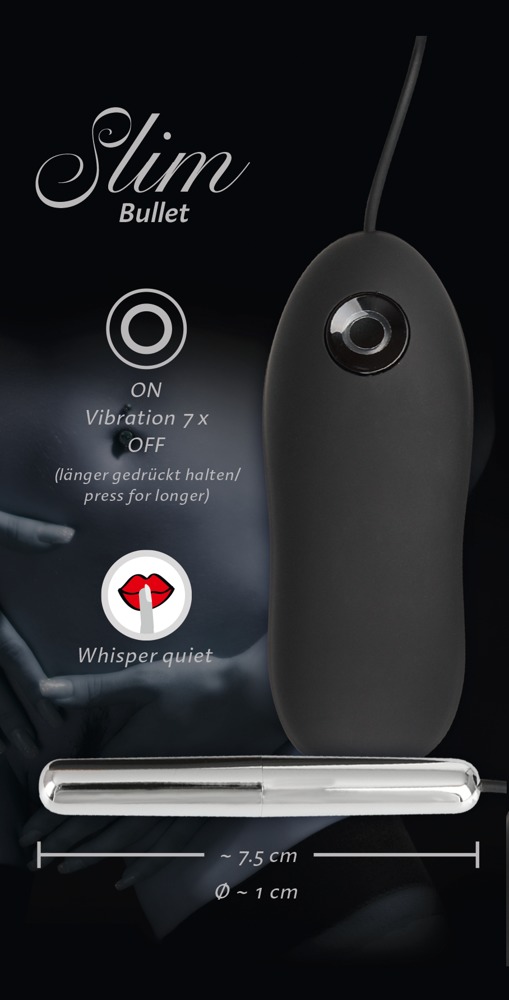 Изображение Orion, Германия Вибропуля с пультом управления Slim Bullet