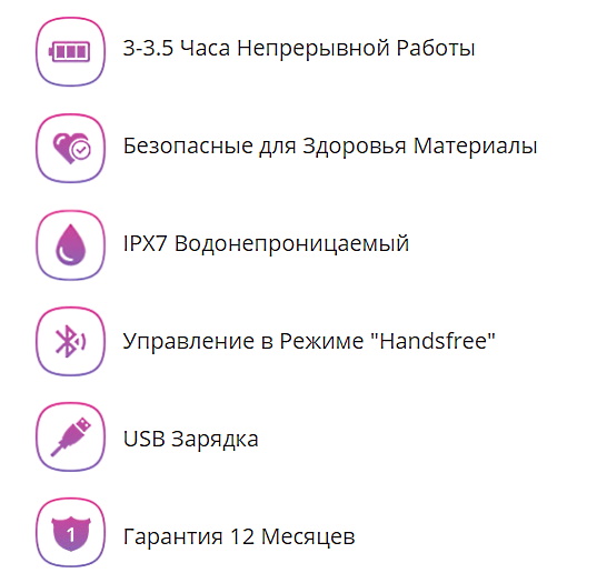 Изображение Lovense, США Клиторальный смарт-вибростимулятор в трусики Lovense Ferri