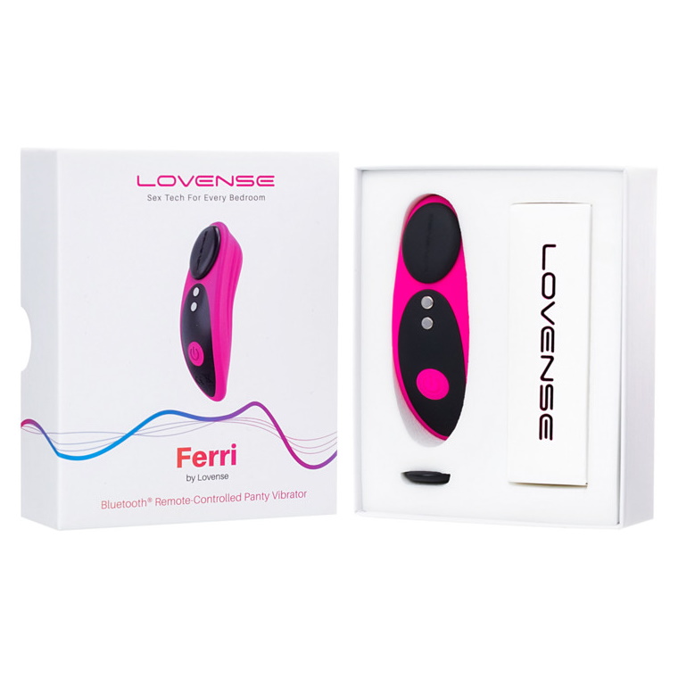 Изображение Lovense, США Клиторальный смарт-вибростимулятор в трусики Lovense Ferri