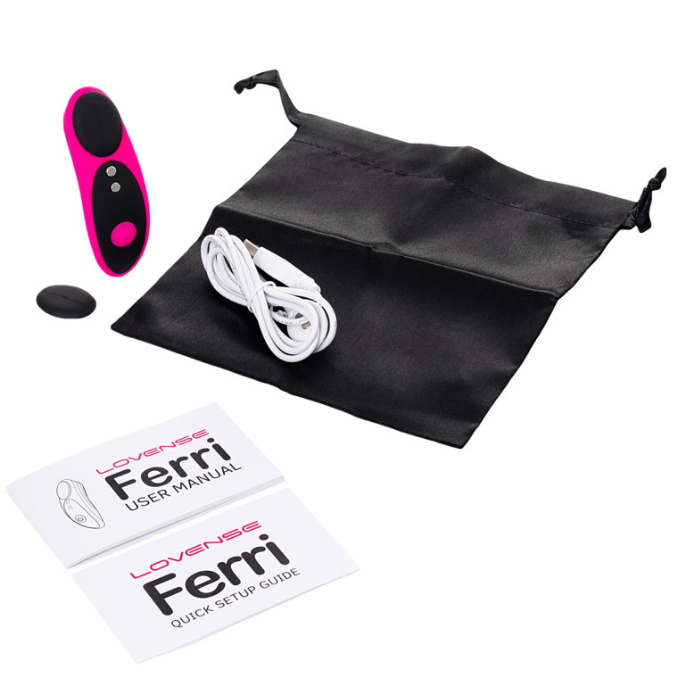 Изображение Lovense, США Клиторальный смарт-вибростимулятор в трусики Lovense Ferri