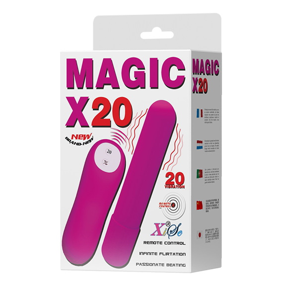 Фото Baile, Китай Беспроводной вибростимулятор Magic X20 черный