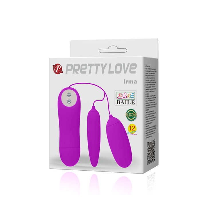 Изображение Pretty Love, Китай Двойной вибростимулятор Pretty Love Irma