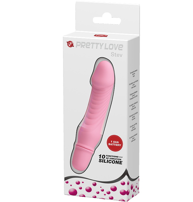 Фото Pretty Love, Китай Мини-вибратор Stev светло-розовый