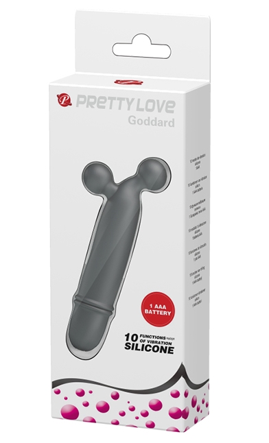 Фото Pretty Love, Китай Мини-вибратор оригинальной формы Goddard черный