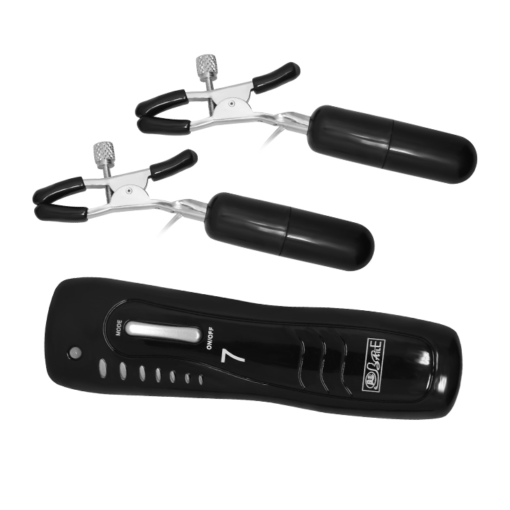 Изображение Baile, Китай Зажимы для груди с вибро-грузиками Vibrating Nipple Clamps
