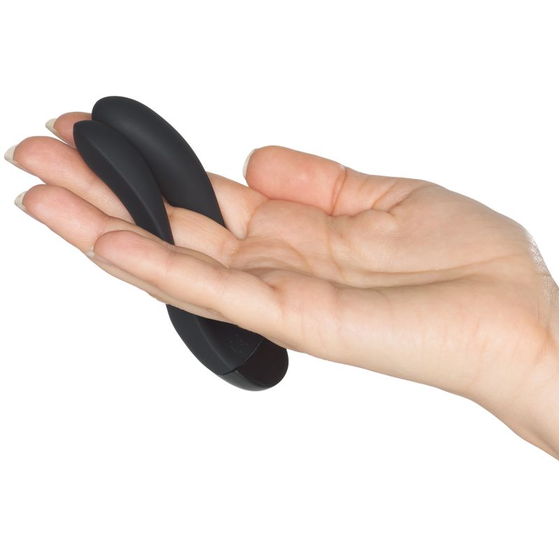Фото Satisfyer, Германия Универсальный перезаряжаемый вибростимулятор Satisfyer Candy Cane черный
