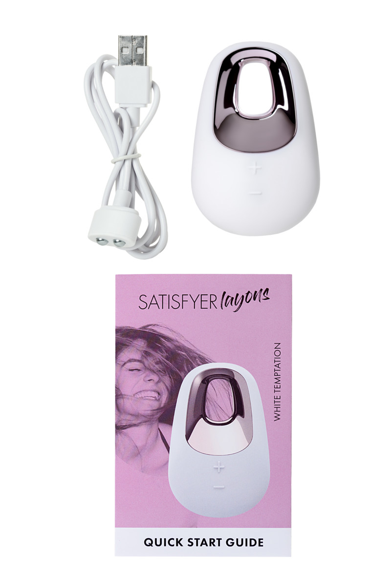 Satisfyer, Германия Вибромассажер Satisfyer White Temptation — купить в Минске Фото Satisfyer, Германия Вибромассажер Satisfyer White Temptation