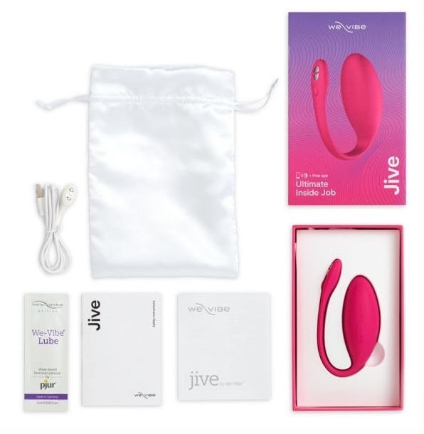 Фото We-Vibe, Канада Смарт-вибратор We-Vibe Jive розовый