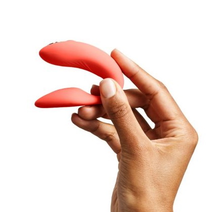 Фото We-Vibe, Канада Смарт-вибратор для двоих We-Vibe Chorus коралловый