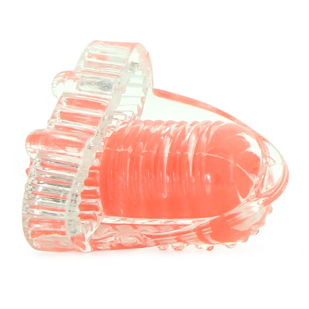 Фото  Виброкольцо для орального секса Color Pop Quickie LingO Orange