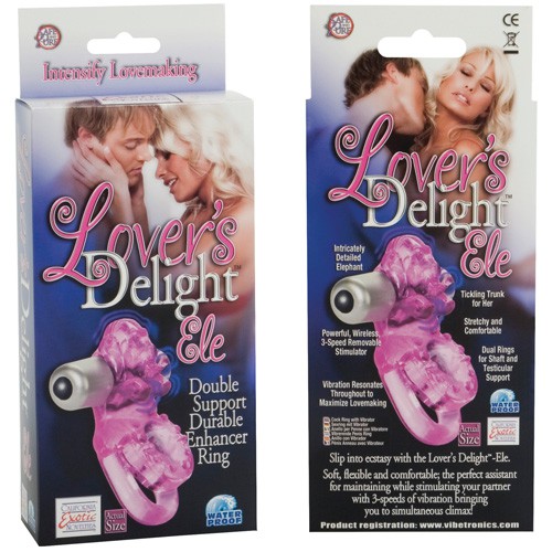 Изображение  Колечко-слоник Lover s Delight Ele
