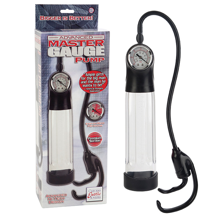 Изображение  Прозрачная вакуумная помпа со встроенным манометром Master Gauge Pump