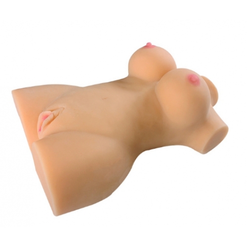Фото  Мега мастурбатор с вибрацией 3D Solid Doll