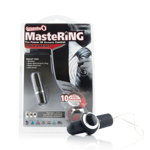 Фото  Вибропуля с перстнем-контроллером Masterring