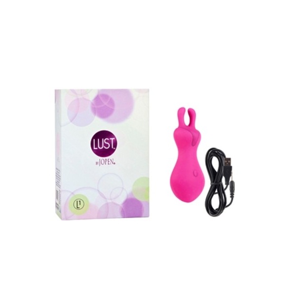 Фото  Розовый вибромассажер Lust L1