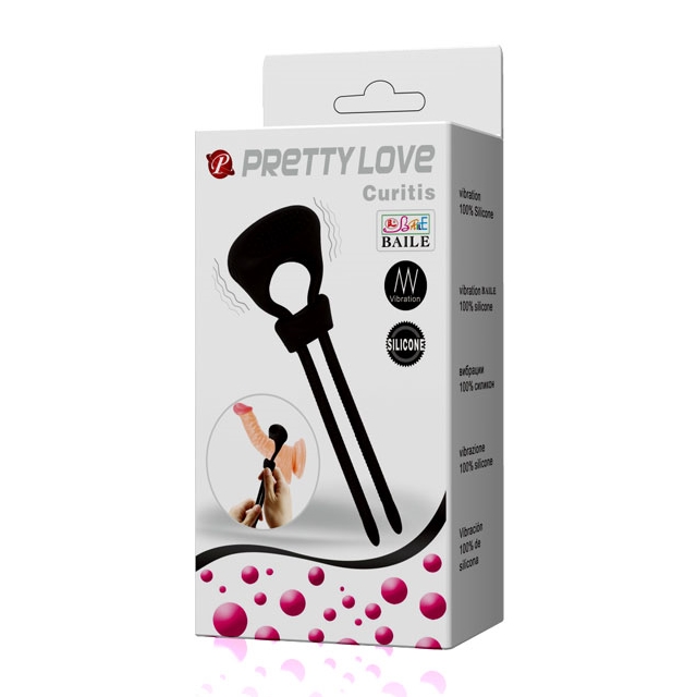 Фото Pretty Love, Китай Утяжка (лассо) на пенис с вибрацией Curitis