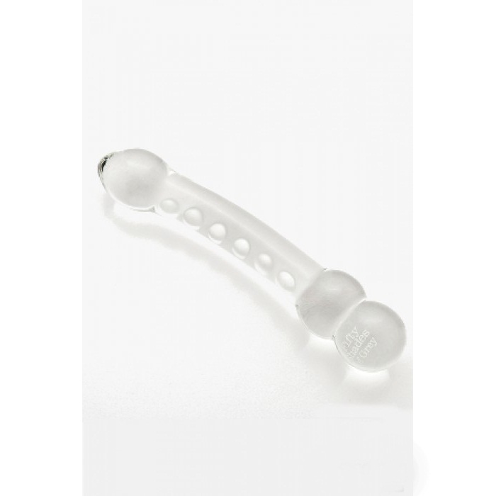Изображение  Прозрачный стимулятор Glass Massage Wand из стекла
