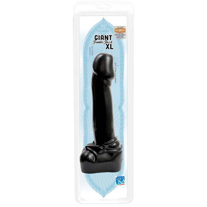 Изображение  Огромный черный фаллоимитатор Jumbo Jack Giant
