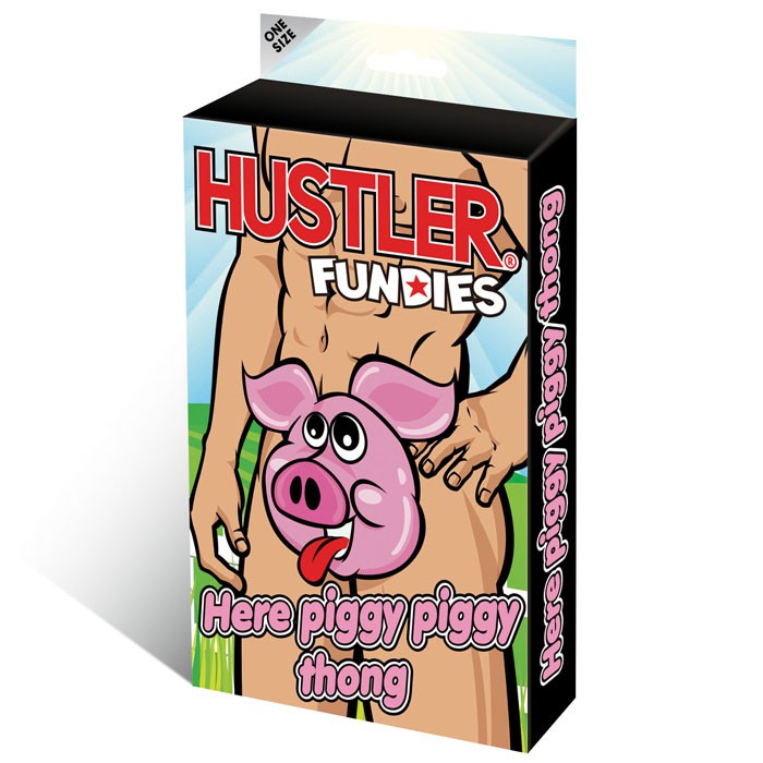 Фото  Мужские G-стринги Поросенок Hustler Fundies