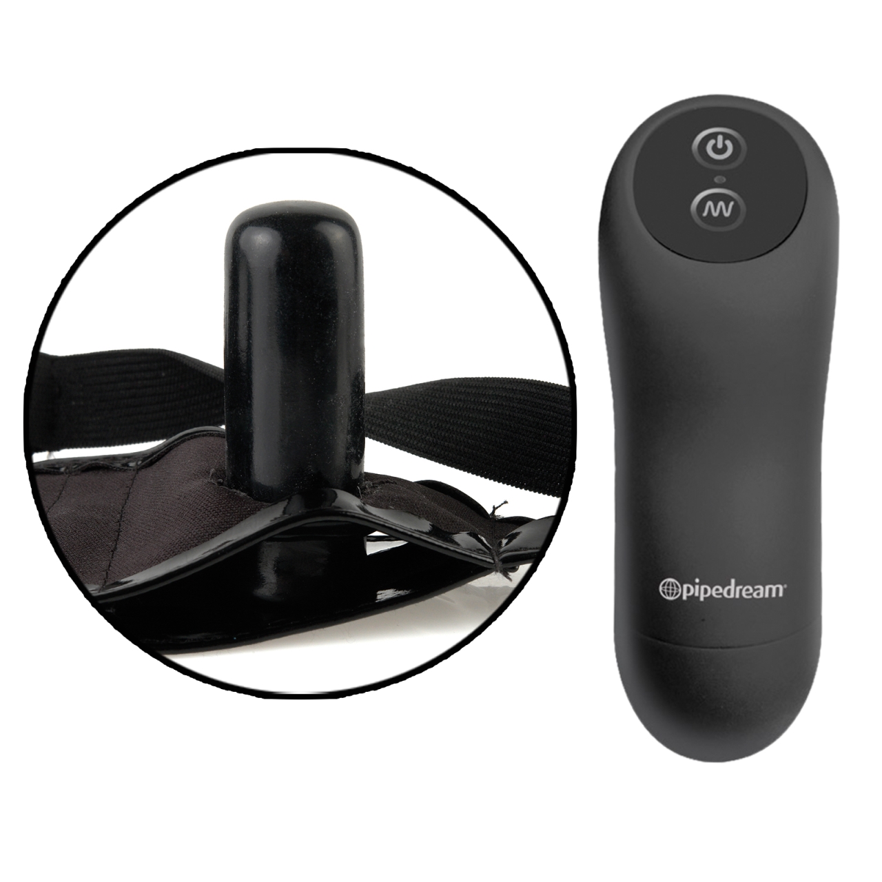Фото PipeDream, США Страпон на ремне с вибрацией FF Remote Control Fantasy Strap-on