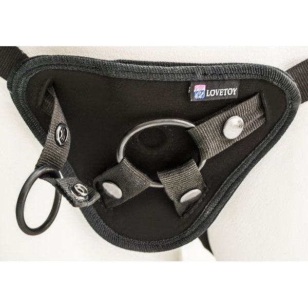 Изображение  Страпон с двумя насадками Uni strap 6 Harness best of all