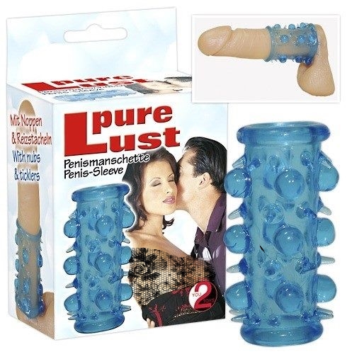 Фото  Насадка Pure Silicone голубая