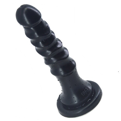 Фото Qianal sex toys, Китай Фаллоимитатор пирамида с присоской черного цвета