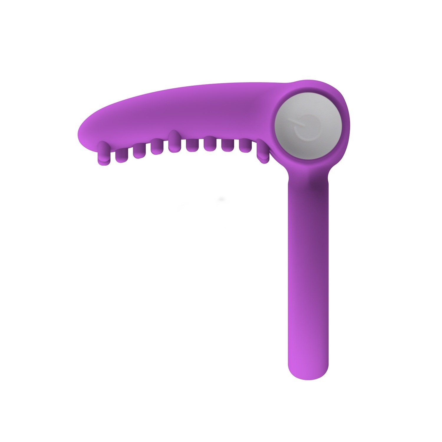 Изображение Lovetoy, Китай Виброкольцо X-Basic Tongue Silicone Cockring фиолетовое