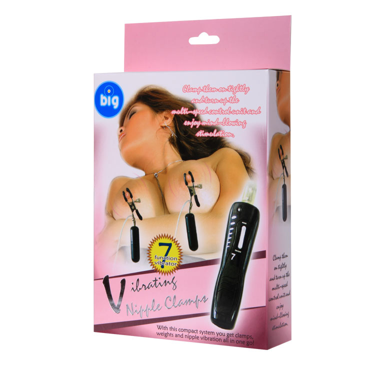 Изображение Baile, Китай Зажимы для груди с вибро-грузиками Vibrating Nipple Clamps