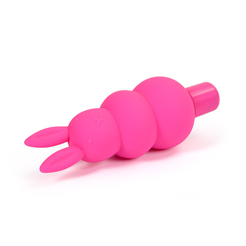 Изображение  Виброзайчик с 7 функциями вибрации Honey Bunny розовый