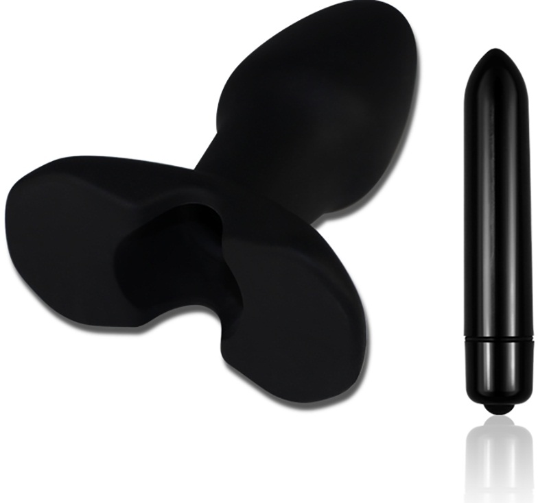 Фото Lovetoy, Китай Анальная пробка с вибрацией Silicone Rocket Teaser