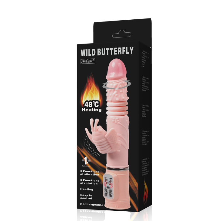 Изображение Baile, Китай Вибратор Wild Butterfly с подогревом и поступательными движениями