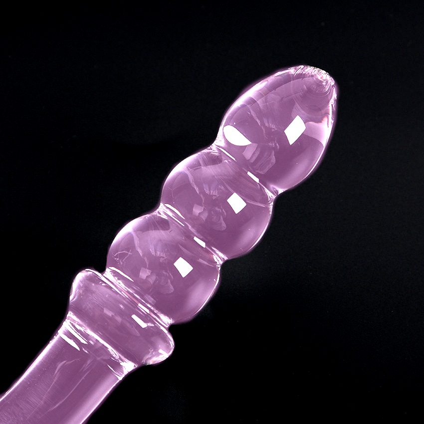 Фото Lovetoy, Китай Стеклянный фаллоимитатор Glass Romance розовый