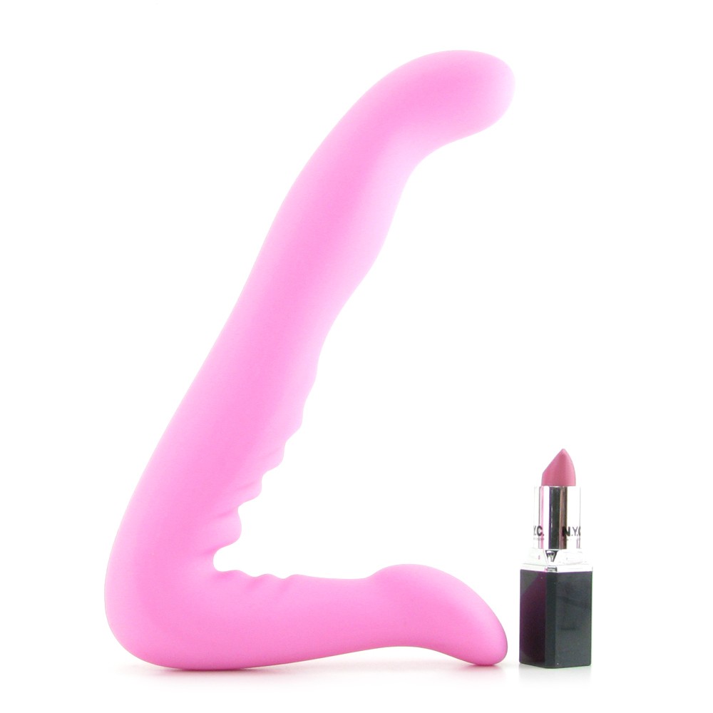 Фото PipeDream, США Безремневой страпон FF Elite 8 Strapless Pink
