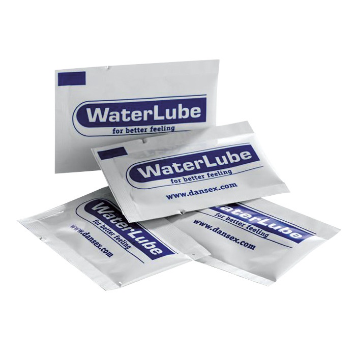 Фото  Набор пробников любриканта на водной основе WaterLube (25 саше по 3 мл)