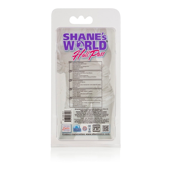 Изображение  Вибро-пулька на цепочке Shanes World Hall Pass